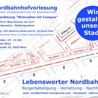 4. Nordbahnhofvorlesung - Flächenwidmung "Wohnallee mit Campus"